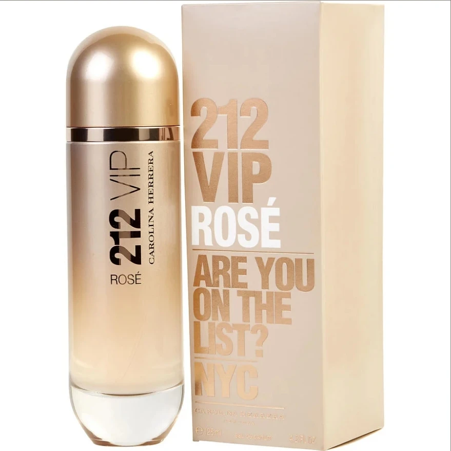 Carolina Herrera 212 Vip Rose voor vrouwen Eau de Parfum Spray 80ml_voghion.com
