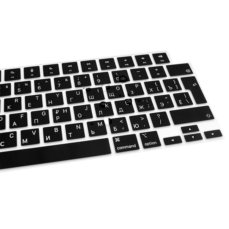 Silicone Keyboard Cover for M2 M3 MacBook Air 15" A2941 A3114 M2 M3 Pro 14 16 A2992 A2780