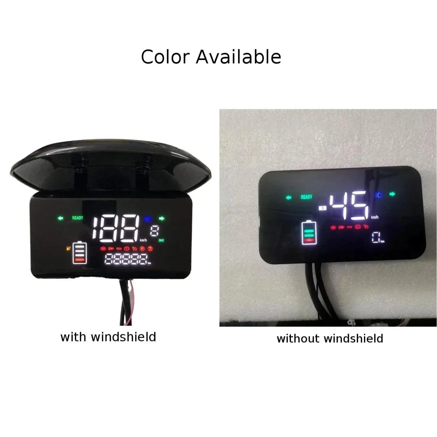 E-bike Display Motor Speed Meter Screen Lcd 48-72V Electric Bikes