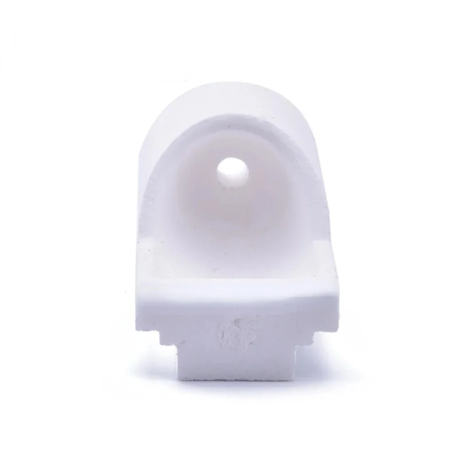 Dental Lab Quartz Crucible - Hooded Zirconia Centrifugal Casting Crucible For Jewelry & Dental