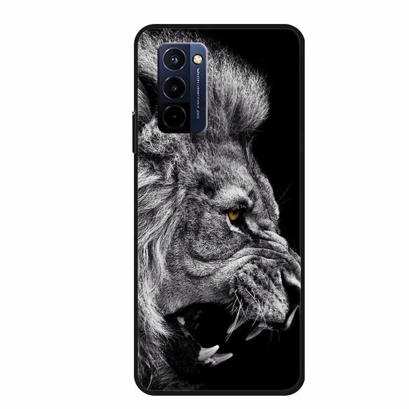 Silicone Soft TPU Shockproof Painted Phone Case - Protective Back Cover