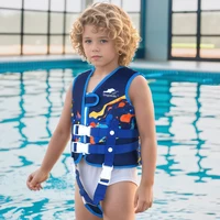 Children's Swimming Vest Floating Jacket Toddler Swimsuit Assist Swimwear Swim Training Buoyancy Swim Vest Neoprene Swim Jacket 2