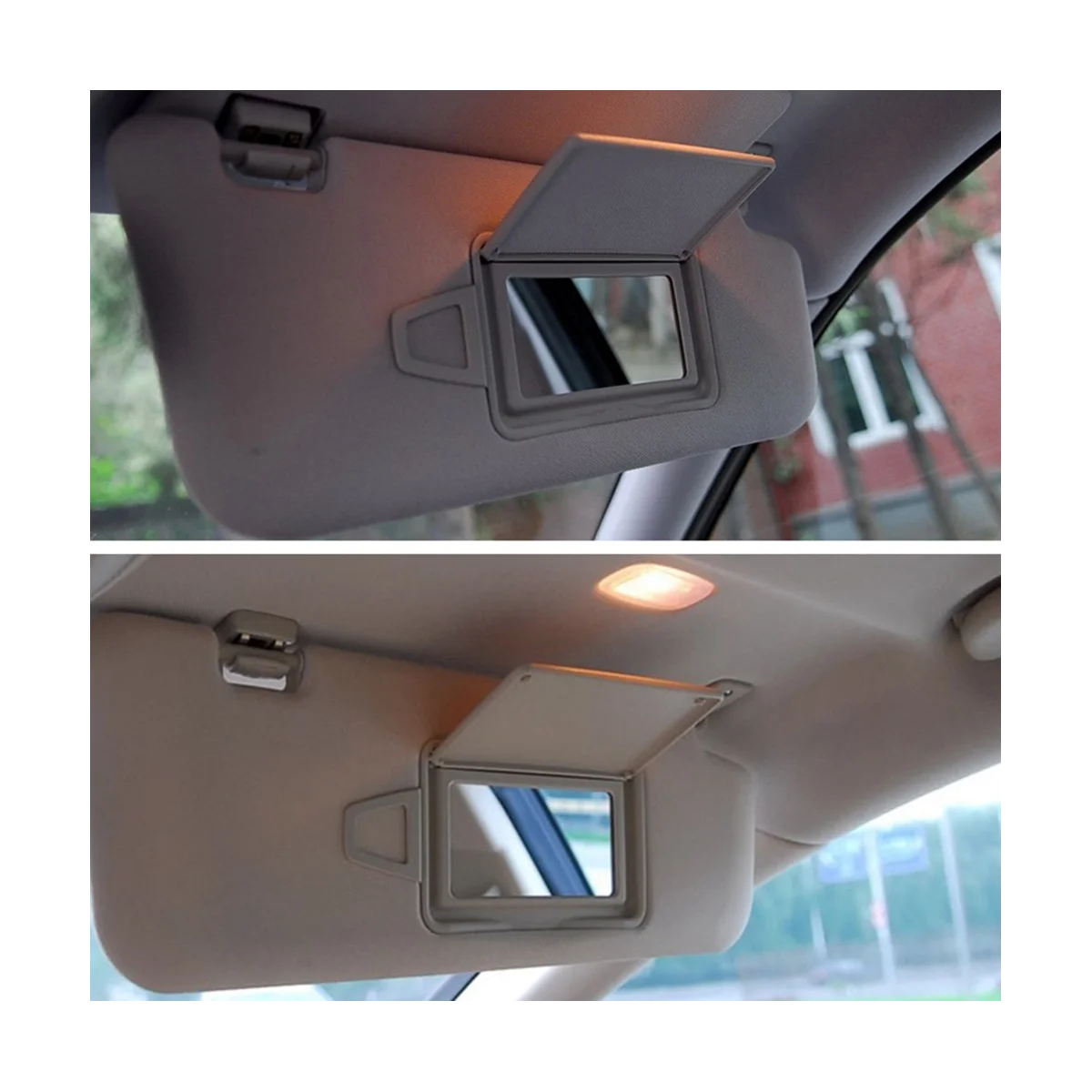 

Передние левые солнцезащитные зеркальные колпачки A2118100410 для Mercedes W211, серый