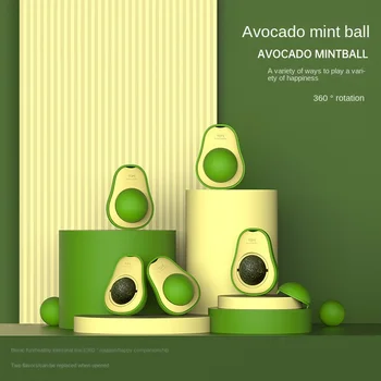Avocado Catnip Mint Toy 1