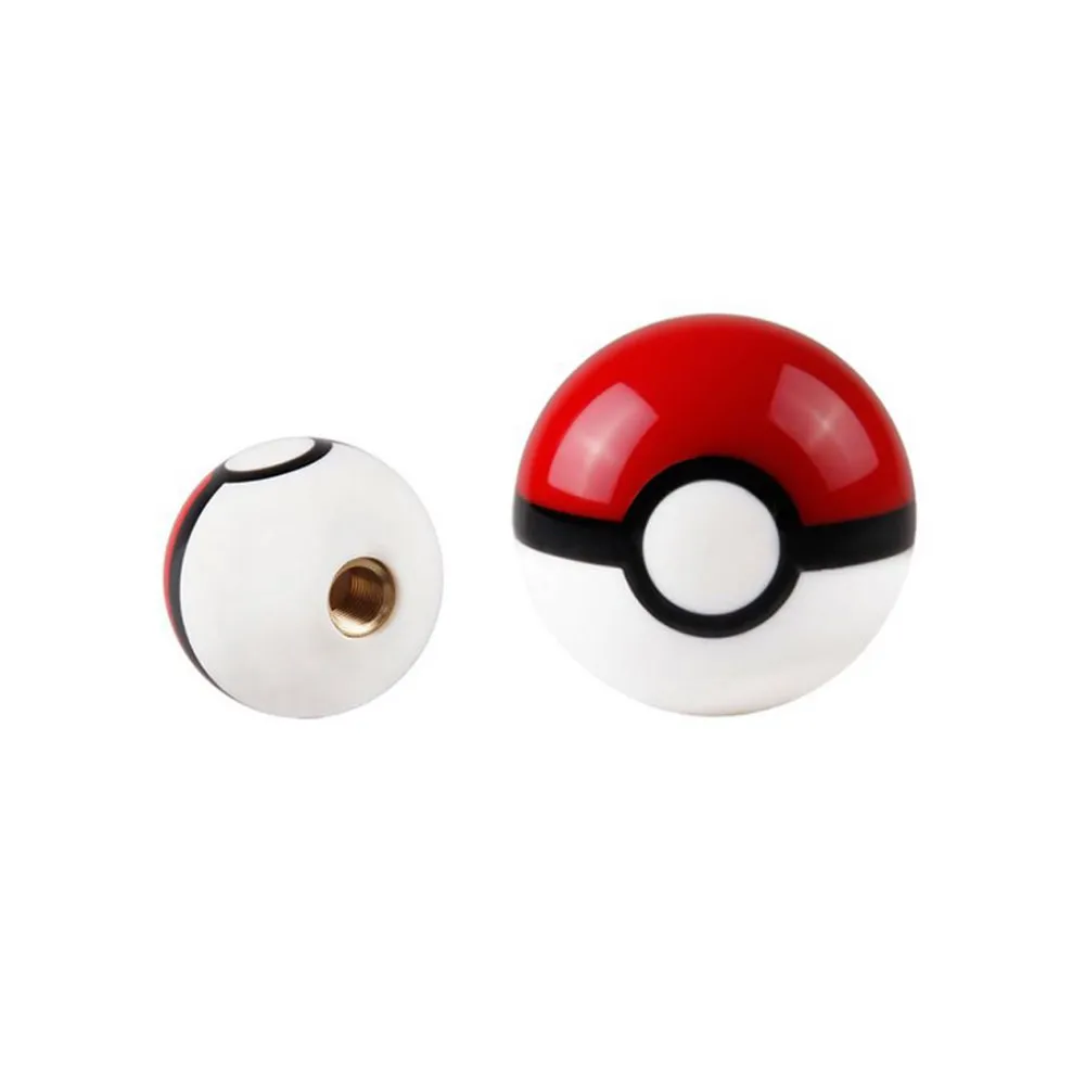 Diameter 54mm PokeBall Racing Round Gear Shift Knob M10X1.5 / M8x1.25 / M10x1.25 / M12x1.25 SK-1060