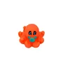 5pcs Small Animal Toys Soft Rubber Float Squeeze Sound Squeaky Bathing Water Toy For Pet Kids Random Style 5