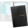 Black Weekly Planner