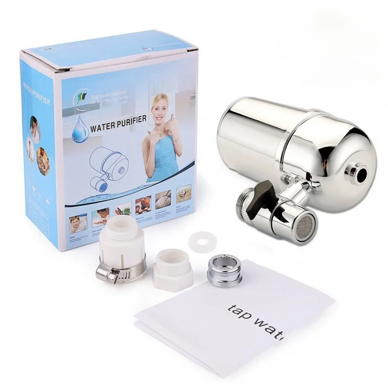 Electroplating Faucet Filter Household Water Purifier Kitchen Tap