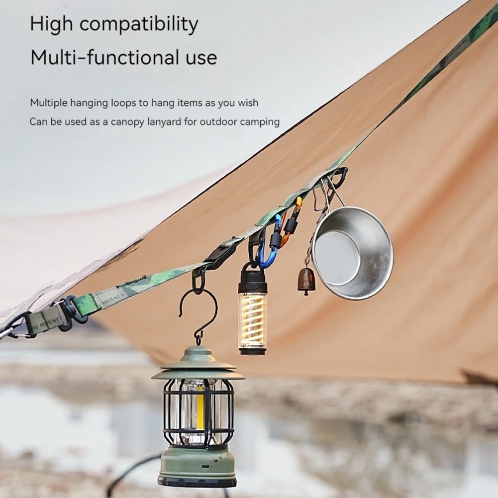 Outdoor Camping Molle Extensible Shoulder Strap Multifunction Crossbody Bag Strap Adjustable Crossbody Strap