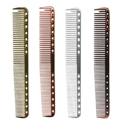 Ultra-thin Anti-Static Hair Comb Professional Portable Hairdressing Space Aluminum Comb Durable Hair Brush Hair Styling Tool