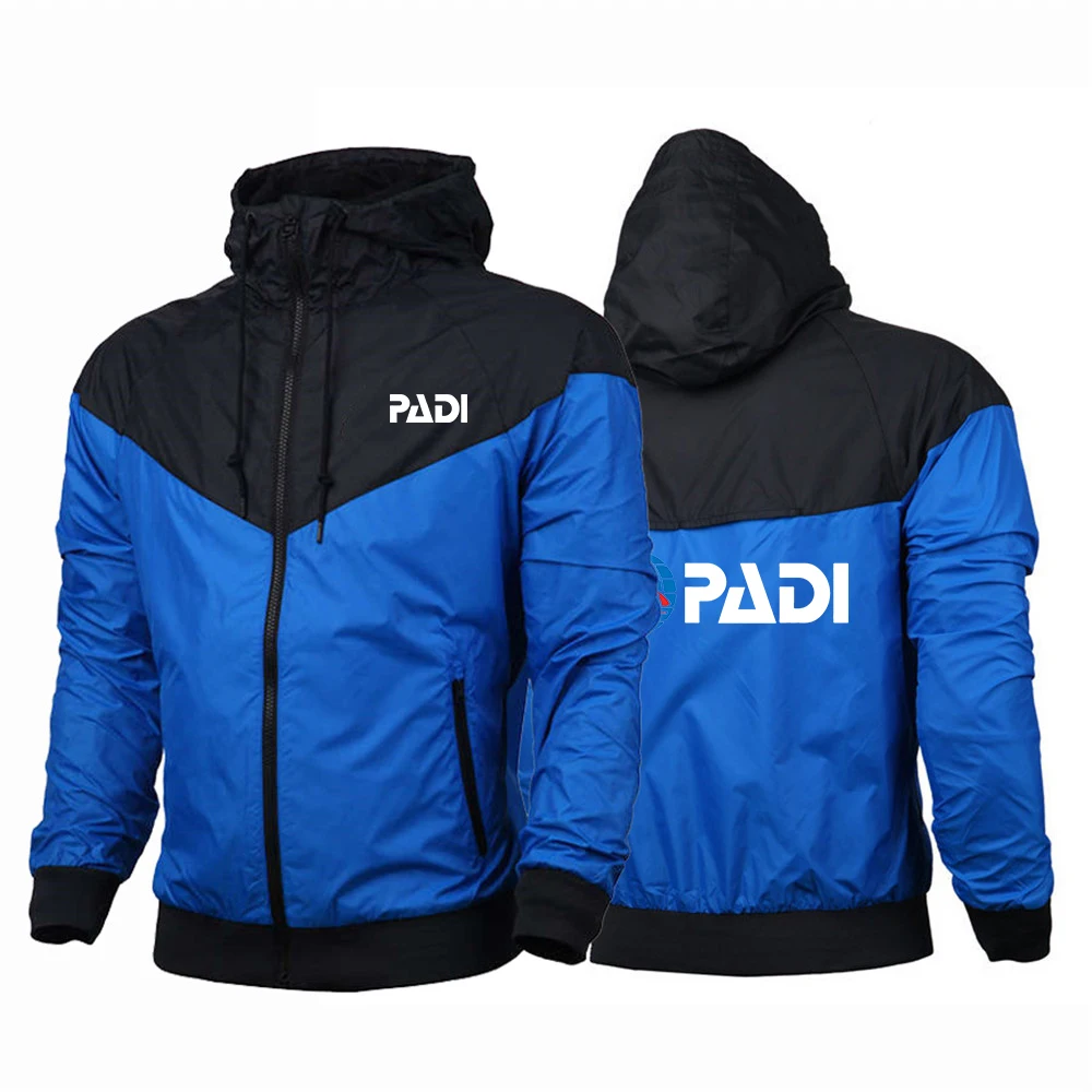 Рисунок 5 - Мужская Осенняя ветрозащитная куртка с капюшоном