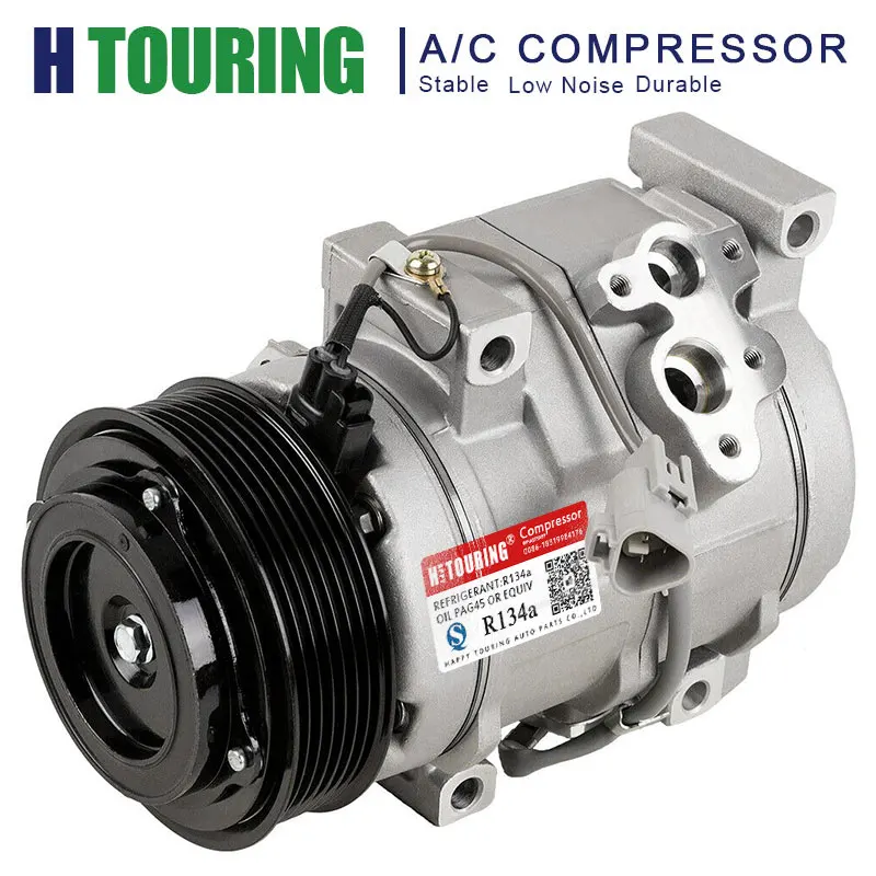 For Compressor Toyota Land Cruiser Prado 120 GRJ120L GRJ120 1GR-FE AC ...