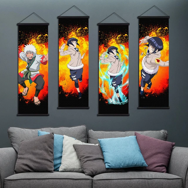 Naruto (Akatsuki) hand-painted 3D home decorative painting