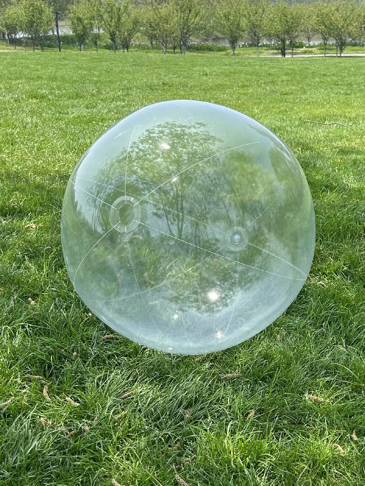 DS8214 Inflatable transparent beach ball children's water polo swimming pool  floating toys baby children outdoor 5