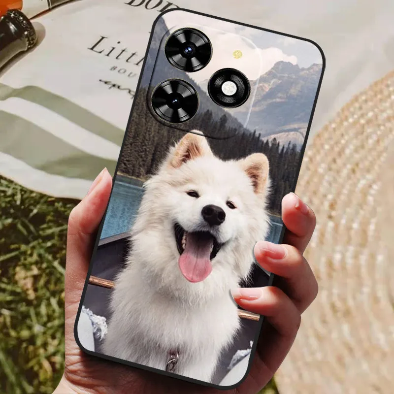 Luxury Silicon Phone Case - Protective Back Cover for Tecno Spark 20 Series