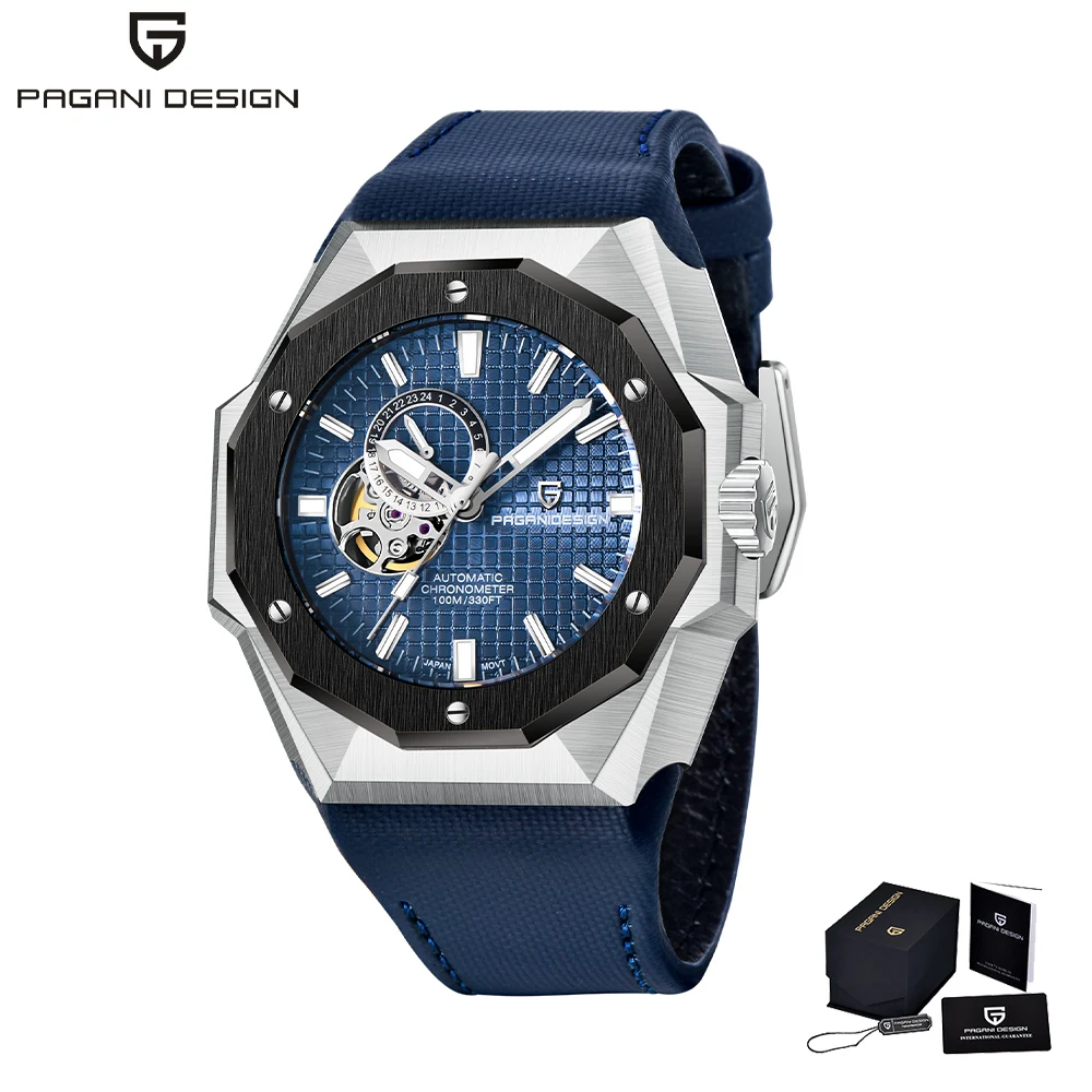 Silver Black Blue