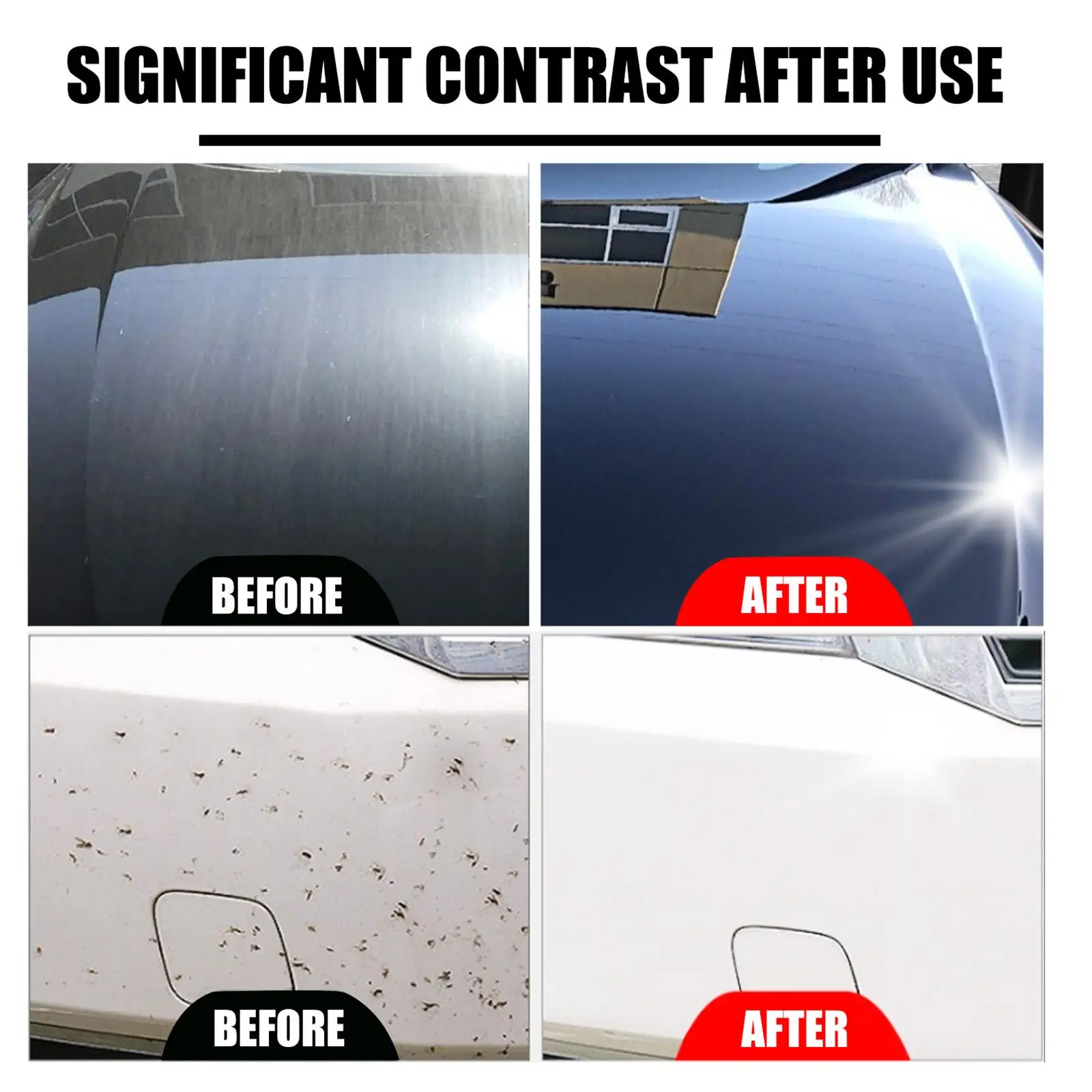 High Protection 3 En 1 Spray, High Protection 3 En 1 Voiture, High Protection Quick Car Coating Spray, 3 In 1 Polish Voiture Hydrophobe, Spray Éclaircissant Pour Carrosserie, Répare Facilement (2Pcs