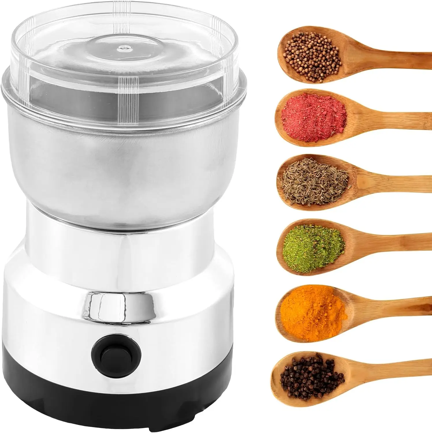 Description Picture 3 of itemElectric Coffee Grinders Mill Food Grinder Machine Coffee Beans Grains Herbs Seasonings Spices Grinding Machine Kitchen Tool