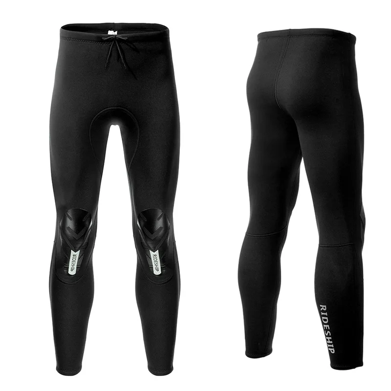 2/3mm Free Diving Suit Split Wet Coat Long Sleeved Top Deep Dive Diving Pants Men Women