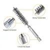New 6 Pcs 8-19mm Wire Tube Machinery Cleaning Brush Rust Cleaner Washing Polishing Tools for Automotive Manufacturing Processing 6