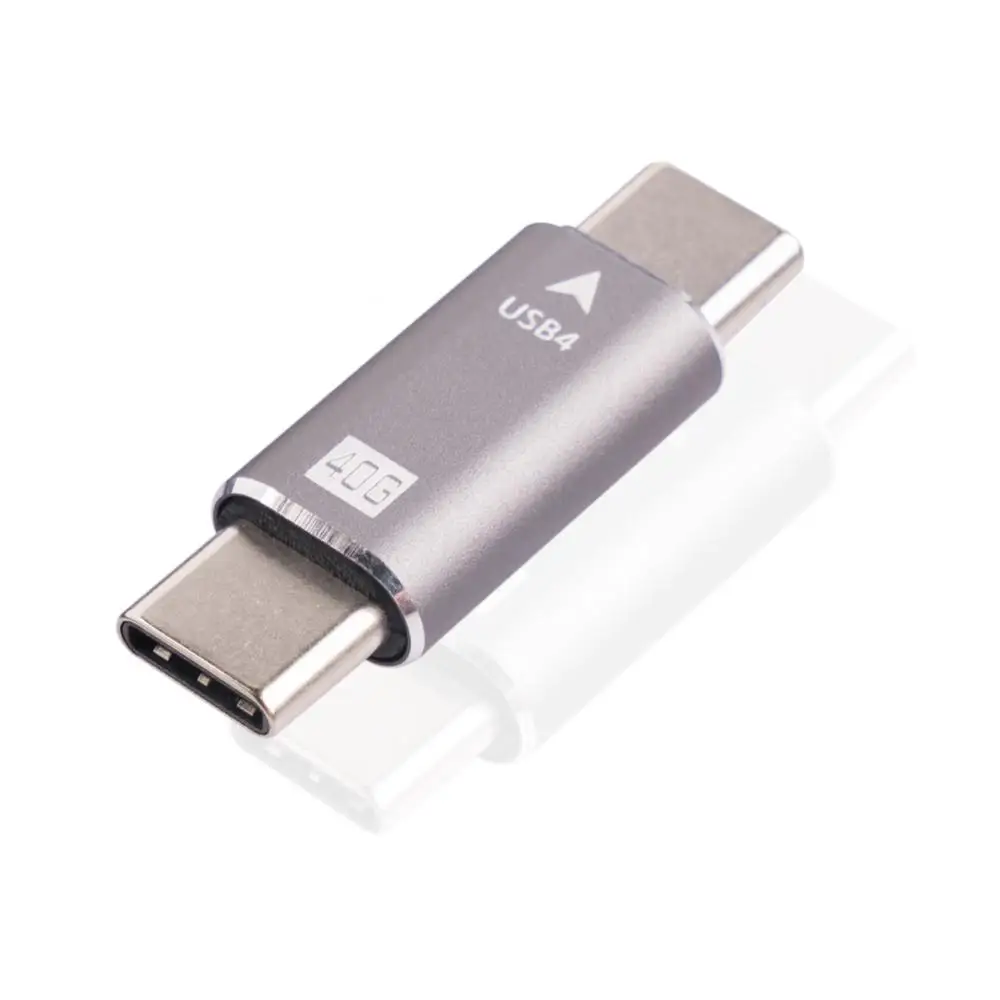 노트북용 범용 휴대용 오디오 어댑터, 수-수 어댑터, 비디오 전화 액세서리, 40gbps, 100w 충전