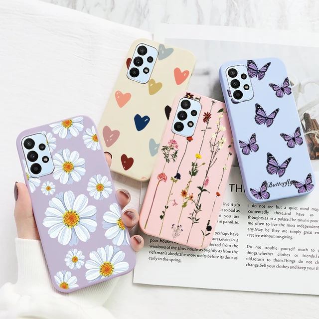 Funda De Teléfono Para Samsung Galaxy A23 5g, Carcasa Bonita Con Estampado  De Mariposa Para Samsung A23 4g 2022 A 23 Galaxy Ya23 Sm-a235f, Funda Suave  - Carcasas Y Estuches Para Móviles - AliExpress