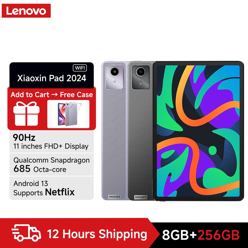 オリジナル Lenovo XiaoXin Pad 2024 タブレット - 11 インチ Qualcomm