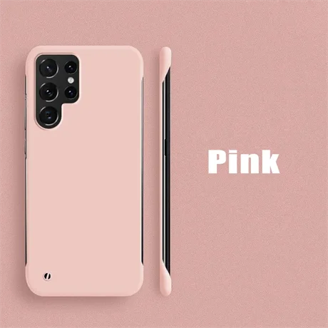 Ultra Slim Frameless Matte Hard Phone Cover
