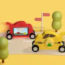 

2022 48Mp Hd Dual Camera 3.0 Touch Screen C4 Racing Wifi Cartoon Children Fun Camera Children Giftfor Kids Girls Gift 32GTF card