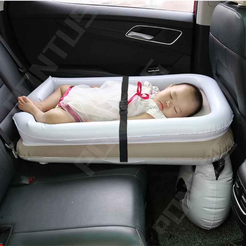 Inflatable Bed Car Back Seat Bed Folding Travel Beds Car Child Mattress Cars Sleeping Inflatable