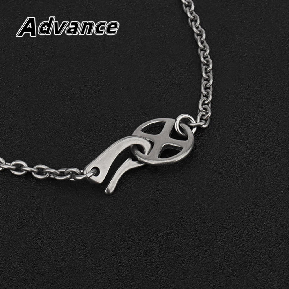 Titanium Alloy Clasp Accessories Hook DIY Buckle Necklace Gadgets Keychain Accessories Multifunctional Outdoor Camping Tool