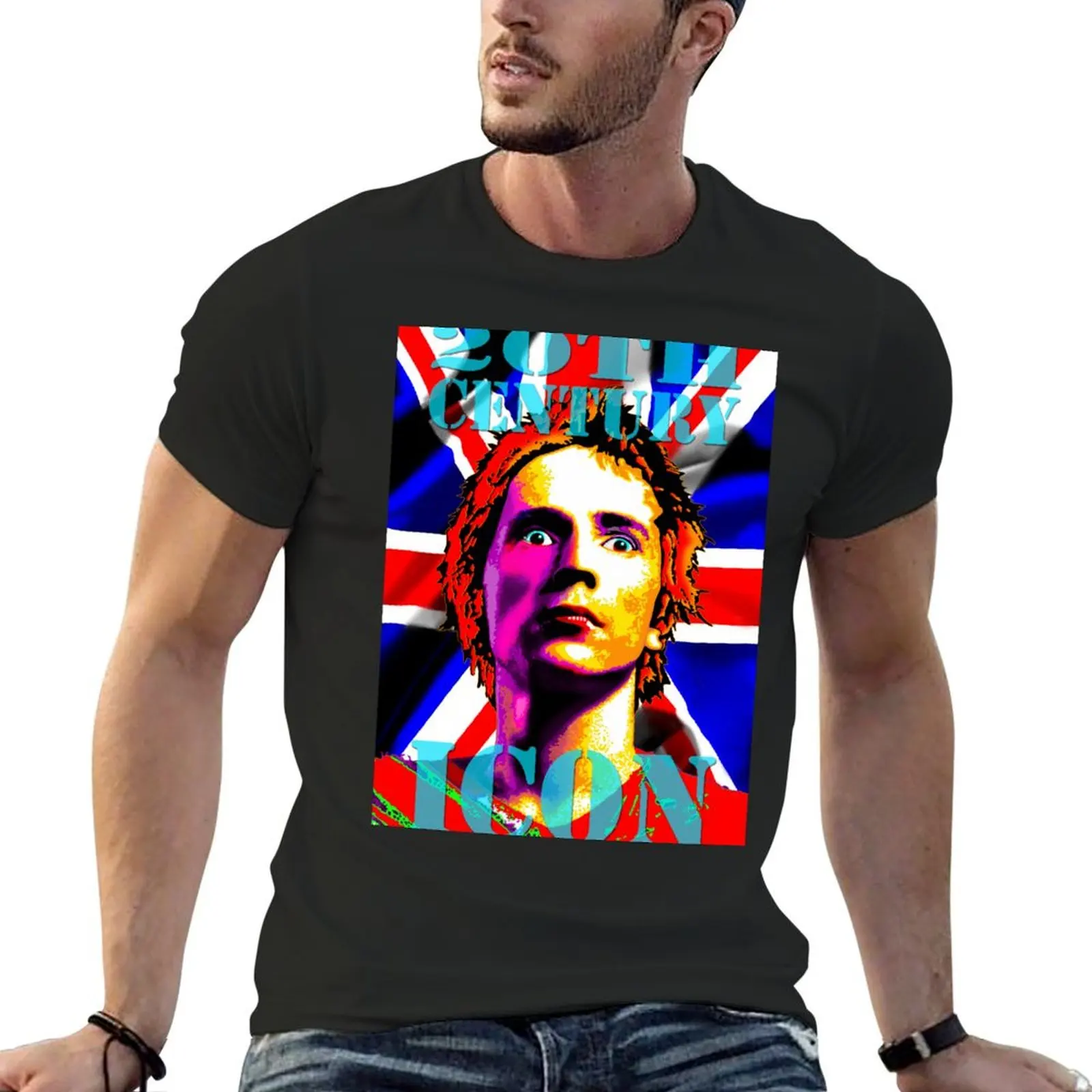 

British 20th Century Cultural Music Icon V4 T-Shirt vintage clothes cheap stuff cotton graphic tees heavyweight t shirts for men