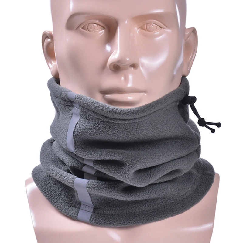  - 3 In 1 Unisex Winter Bandana Outdoor Sport Thermal Fleece Hat Scarf Neck Warmer Face Cover Mask Men Women Beanie Hats Skullies