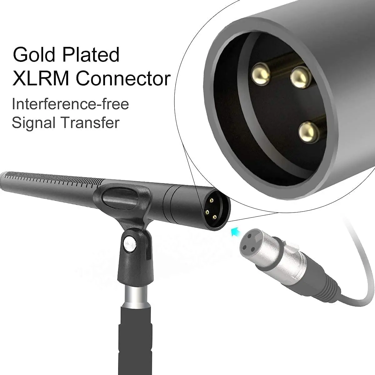 SYNCRO Mic-D2 コンデンサーマイク 2セット Amazon | ショットガンマイク, SYNCO MIC-D2 超指向性マイク 黄