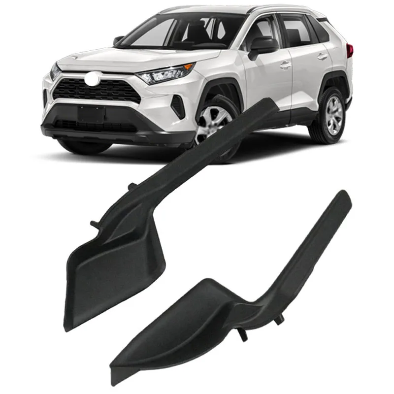 1 Pair Front Windshield Wiper Side Cowl Extension Cover Auto Accessories Fit For Toyota RAV4-53866-0R070 53867-0R070 windshield cowl grille cover