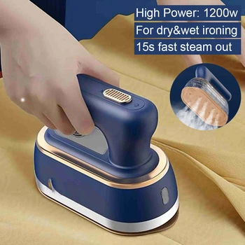Portable Garment Steamers Clothes Steam Iron Dry and Wet Hand Ironing Machine 15s Rapid Heat Cleaner 1200w Ironing 1
