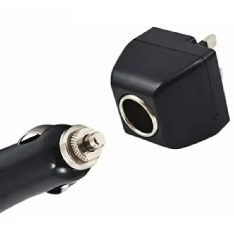 Car Cigarette Lighter Adapter AC 220V To DC 12V EU/UK Plug for Car Electronic Devices Auto Converter Car Accessory