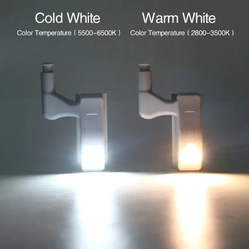 Furniture hinge,cabinet door hinges,cabinet hinges 10Pcs Universal Inner Hinge LED Cabinet Lamp 0.3W Home Wardrobe Cupboard Door 3 LEDs Night Light Auto ON/OFF Switch Lighting