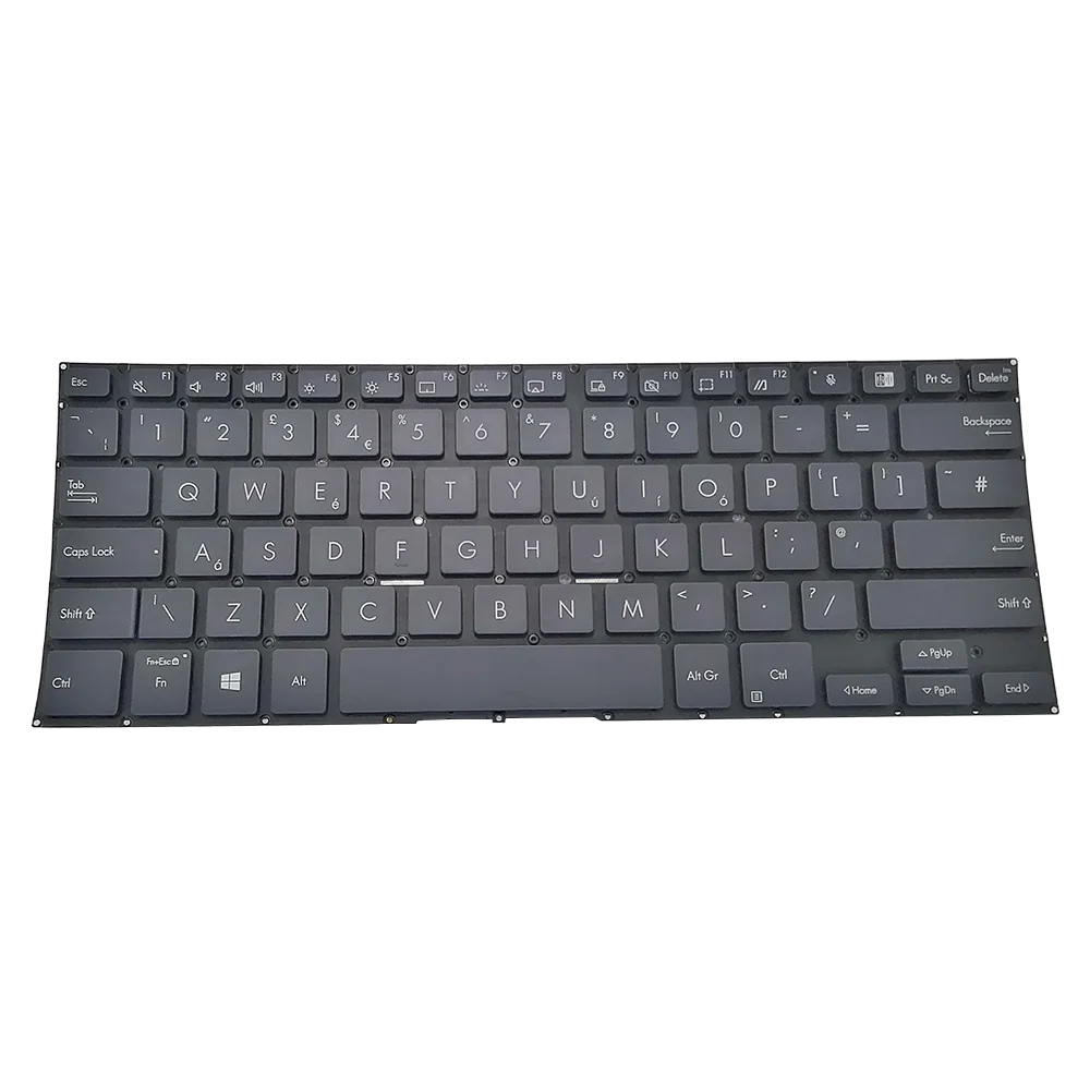 Teclado do Luminoso para Asus Zenbook b1 B1400 B1400ce B1400cepe B1400cba Portátil Peças do pc 0knx03620uk00 Reino Unido - Imagem 3