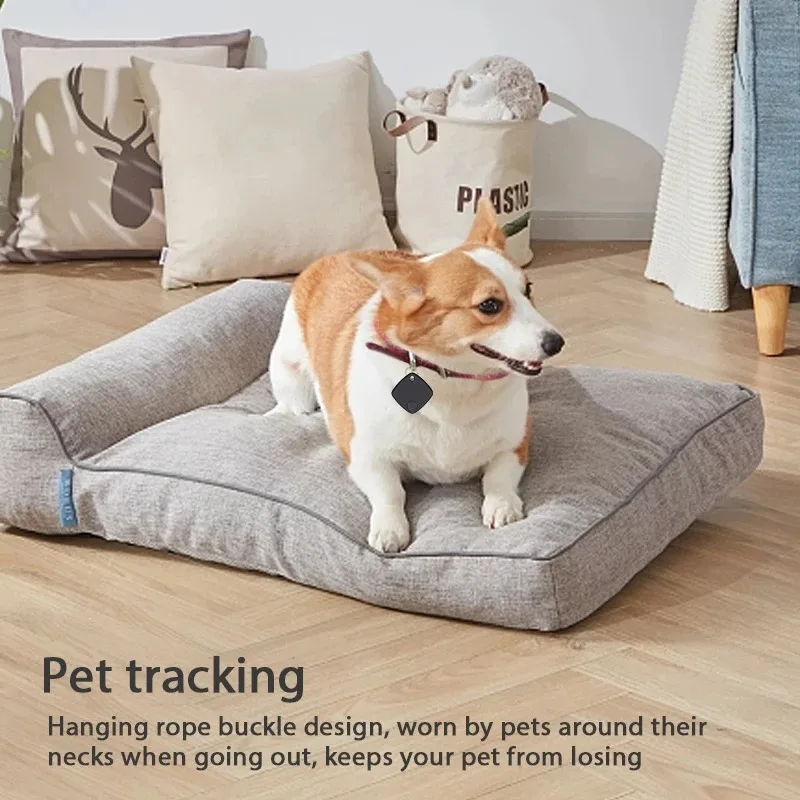 Bluetooth GPS Tracker For Key Wallet Suitcase Luggage Pet Works with Apple Find My
