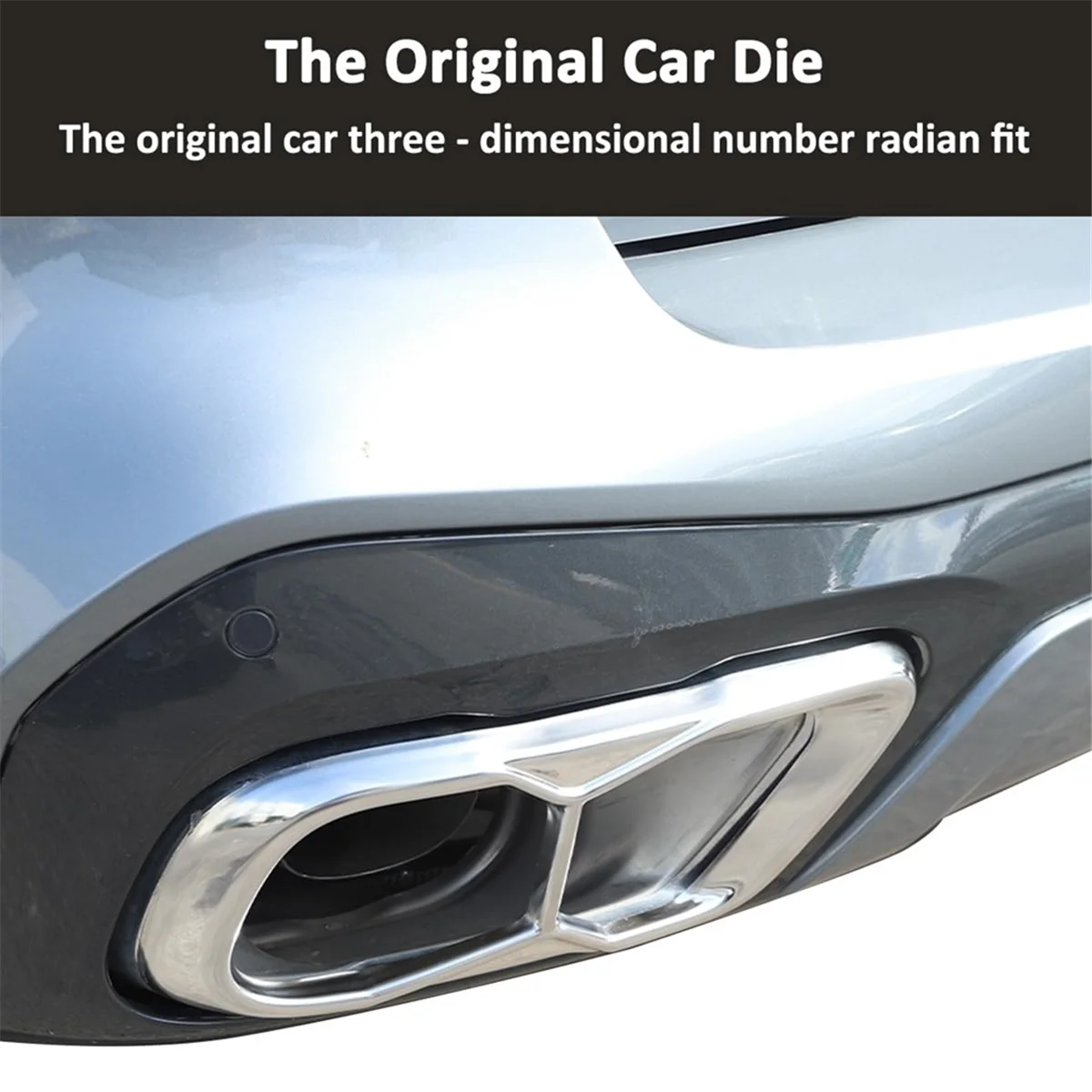 For BMW X5 G05 X6 G06 X7 G07 2019-2022 (M60) Car Tail Muffler Exhaust Pipe Output Cover Trim Accessories - 3 For BMW X5 G05 X6 G06 X7 G07 2019-2022 (M60) Car Tail Muffler Exhaust Pipe Output Cover Trim Accessories - 3