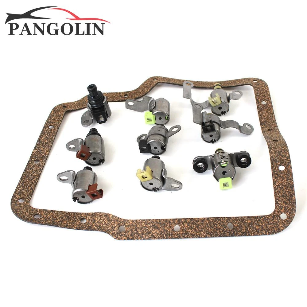 9x JF506E 09A 5F31 Transmission Shift Solenoid Gearbox Kit for VW