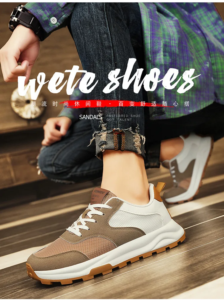 Description Picture 2 of itemHiking  Sports Shoes for Men  Women Casual Shoes Running Shoes Fresh Simple Ultra-light Sport Cycling Sneakers