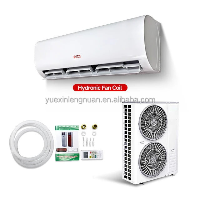 3P Energy Saving Chilled Water Wall Hanging Mounted Fcu Fan Coil Units for Hotels With Heat Pump or Chiller 3