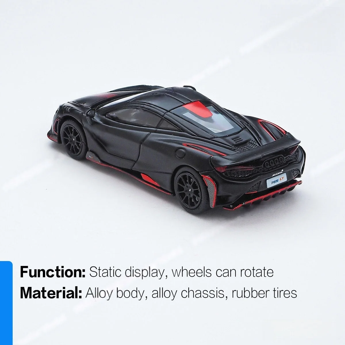 Black Samurai 1:64 Scale Die-Cast Supercar Model - Premium Alloy, Exquisitely Detailed Collector’s Edition