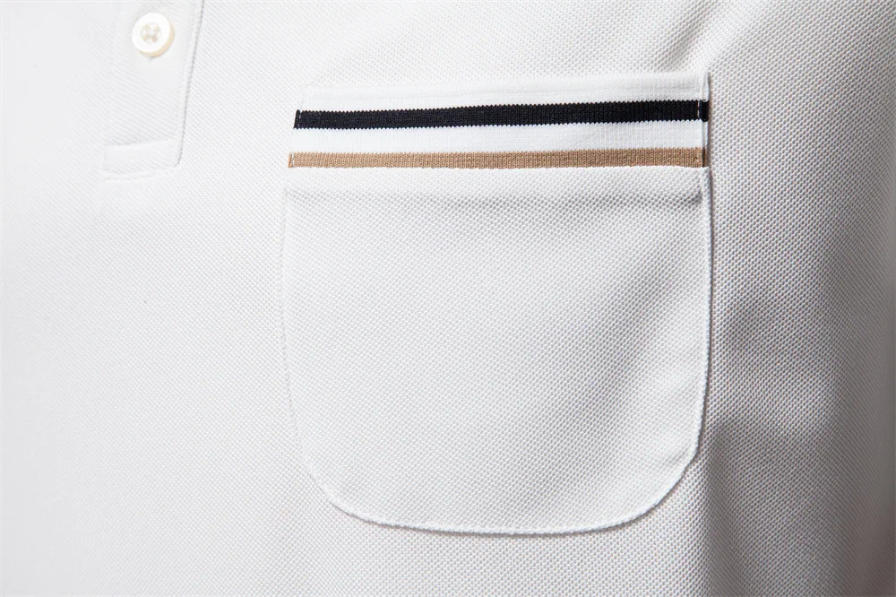 2025 Summer New Embroidered Short sleeved Polo Shirt Men's Striped Collar Business Casual Short sleeved Polo Men's Top 17 S3fbccb38f6844326a2e5182a3f3239b2z