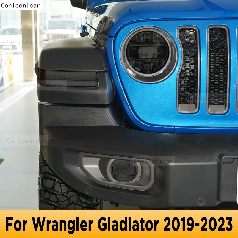 

Передняя фара от царапин для Jeep Wrangler Gladiator 2019-2023, аксессуары для ремонта