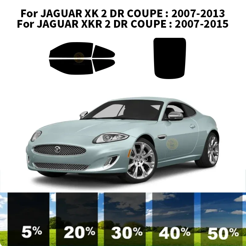 

Precut nanoceramics car UV Window Tint Kit Automotive Window Film For JAGUAR XK 2 DR COUPE 2007-2013