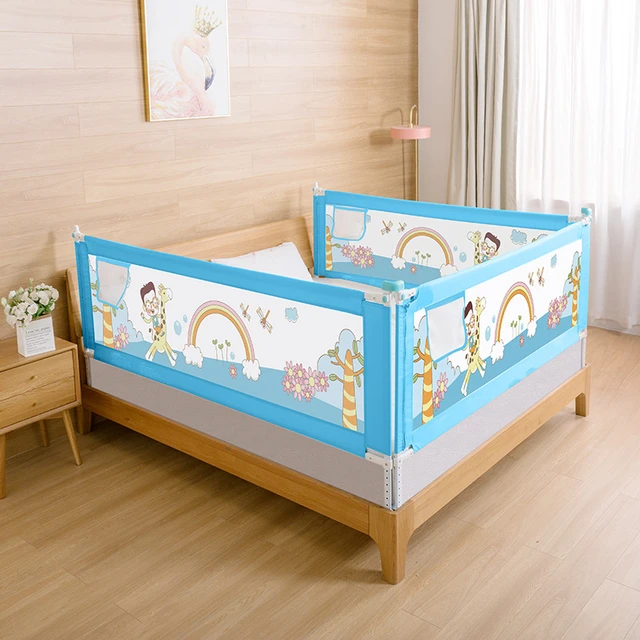 Barrera de cama anticaída para bebé recién nacido, Protector de 180cm para  dormitorio de niños, valla de seguridad para dormir sola, Riel de cama  Protector lateral - AliExpress