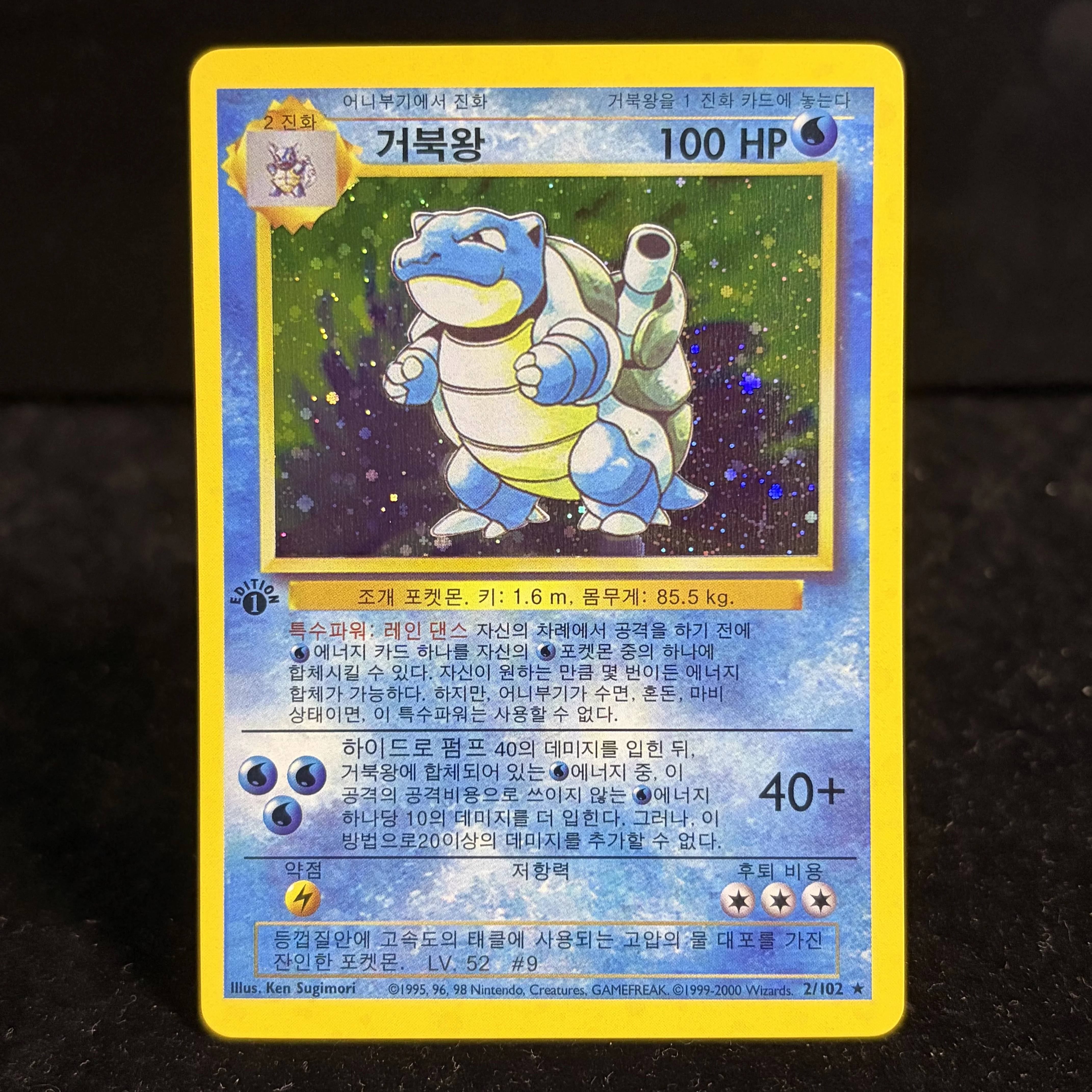 Korean Vintage Proxy Holo Foil Trading Card Collection Album - Highly Collectible Deck